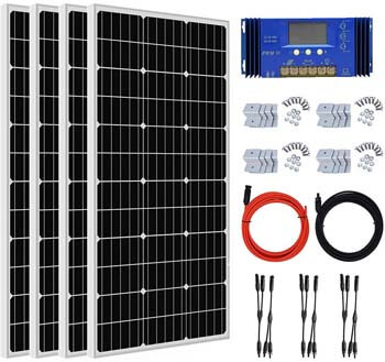 9. Eco-worthy off-grid Solar Panel Kit 