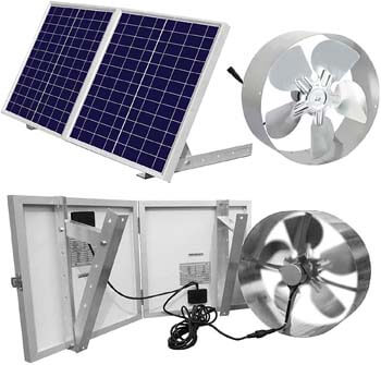7. ECO-WORTHY 25W Solar Powered Attic Fan