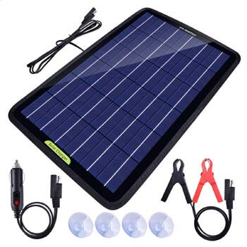 ECO-WORTHY 12 Volt 10 Watt Solar Battery Charger & Maintainer