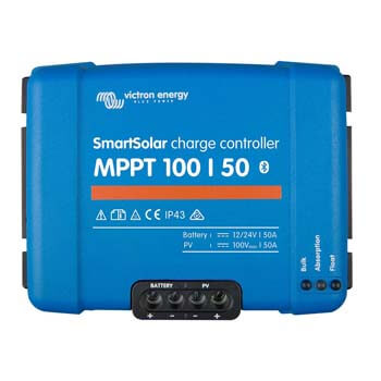 4. Victron SmartSolar MPPT 100/50 Charge Controller