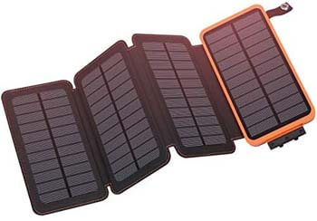 Solar Charger 25000mAh, Hiluckey Outdoor Portable Power Bank