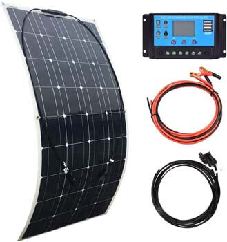 10. XINPUGUANG 100W Flexible Solar Panel