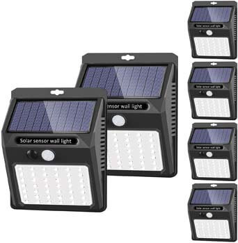 Solar Lights Outdoor [42 LED/3 Working Mode]