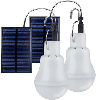 TechKen Solar Bulbs