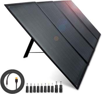 AIPER Foldable Solar Panel 100W with Voltmeter