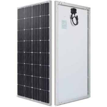 2. Renogy Solar Panel 160 Watt 12 Volt Compact Design