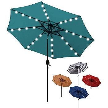 2. Blissun Solar Umbrella 