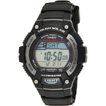 9. Casio Men's WS220 Tough Solar Digital Sport Watch