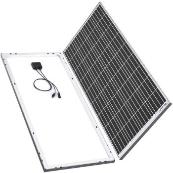 10. BougeRV 180 Watts Mono Solar Panel